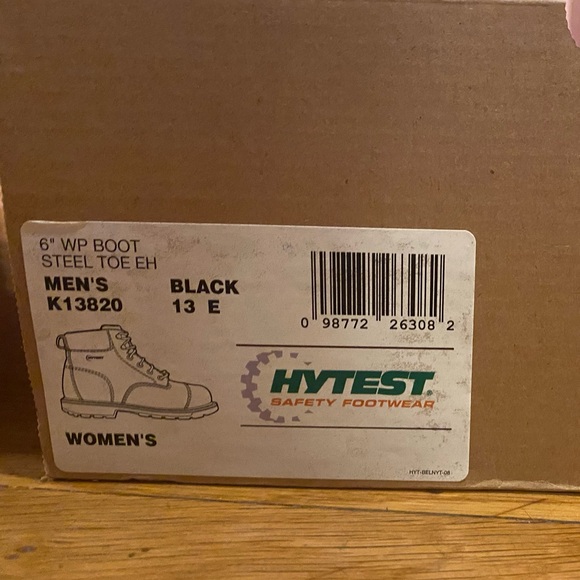 HYTEST Men’s 13 W 6" WP BOOT STEEL TOE EH - Picture 8 of 8